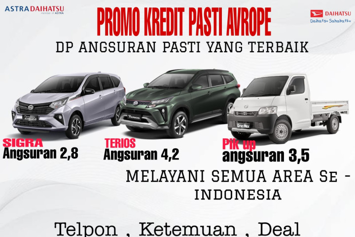 Promo Kredit Daihatsu jatiuwung